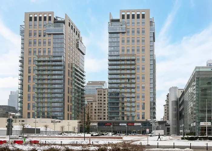 Platinum Tower Skyline By Bookinghost *