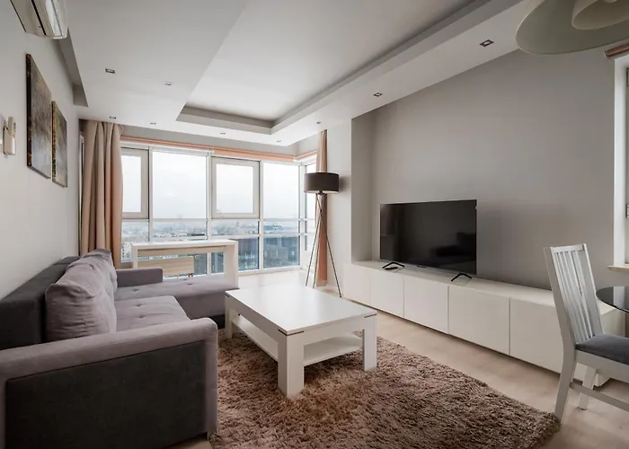 Appartement Platinum Tower Skyline By Bookinghost Varsovie