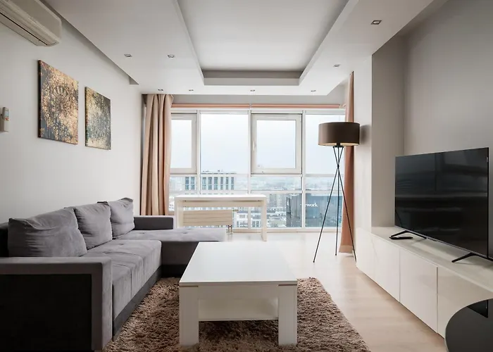 Apartment Platinum Tower Skyline By Bookinghost Warsaw