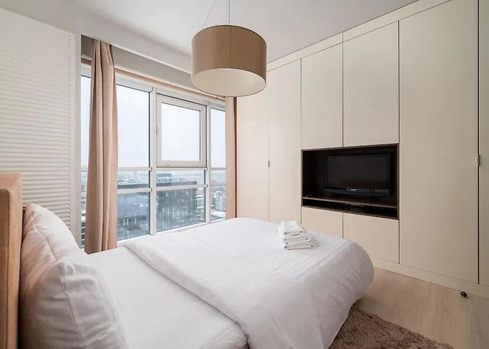 Platinum Tower Skyline By Bookinghost Warsaw